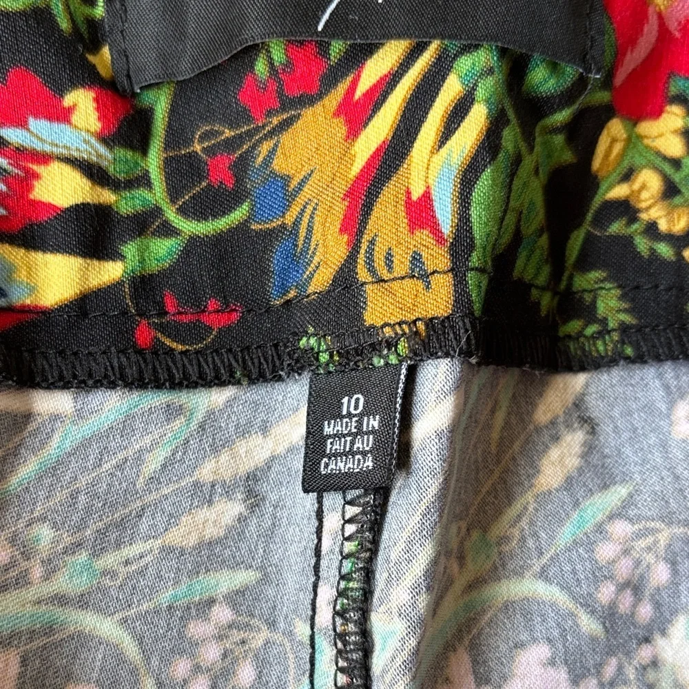 Up Floral stretchy, comfy & fun Pants - Picture 5 of 11